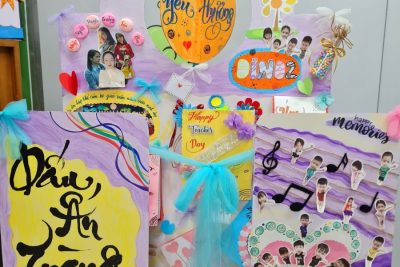 Các hoạt động chào mừng 43 năm ngày Nhà giáo Việt Nam 20-11 của Trường Mầm non Tràng An